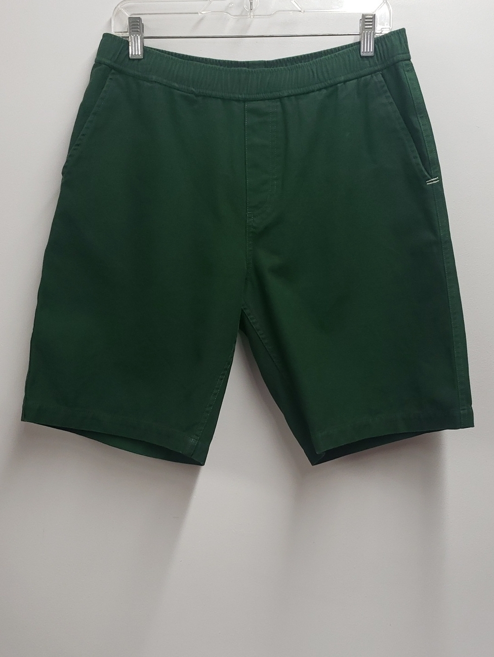 Toad & Co Elastic Waist  Dark Green Casual Shorts Men's Medium